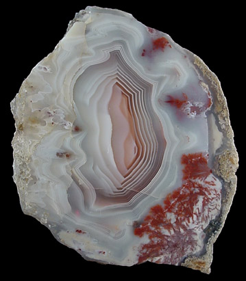 Quartz var. Lake Superior Agate from Michigan