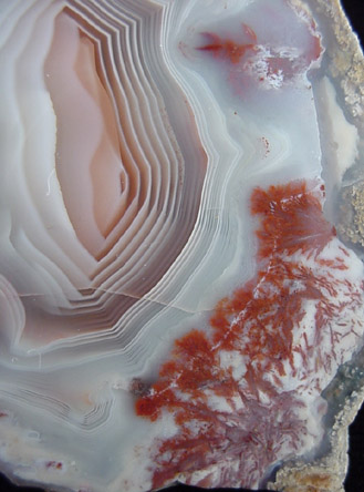 Quartz var. Lake Superior Agate from Michigan