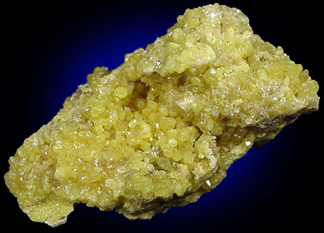 Sulfur from San Felipe, Baja California Norte, Mexico