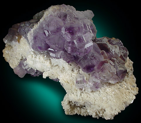 Fluorite, Dolomite, Quartz, Pyrite from Shangbao Mine, Leiyang, Hunan, China