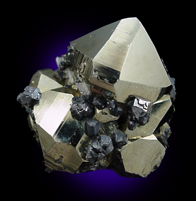 Pyrite and Galena from Quiruvilca District, Santiago de Chuco Province, La Libertad Department, Peru