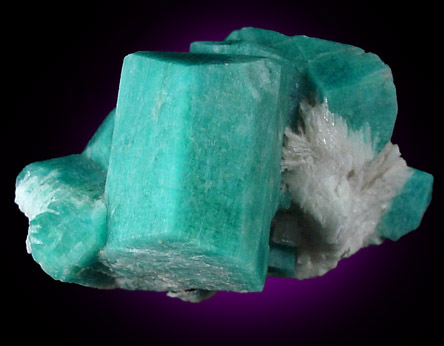 Microcline var. Amazonite from Two Point Claim, Teller County, Colorado