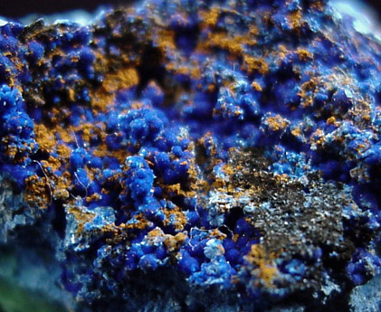 Cyanotrichite from Grandview Mine, Coconino County, Arizona