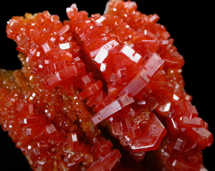 Vanadinite from Mibladen, Morocco