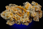 Wulfenite and Willemite from Mammoth-St. Anthony Mine, Pinal County, Arizona