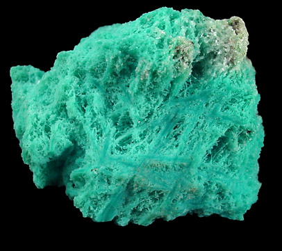 Chrysocolla from Ray Mine, Mineral Creek District, Pinal County, Arizona