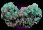 Aurichalcite and Hemimorphite from 79 Mine, Banner District, near Hayden, Gila County, Arizona