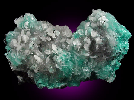 Aurichalcite and Hemimorphite from 79 Mine, Banner District, near Hayden, Gila County, Arizona