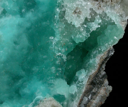 Smithsonite from 79 Mine, Banner District, near Hayden, Gila County, Arizona