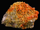 Vanadinite from Thunderbird Mine, Pinal County, Arizona