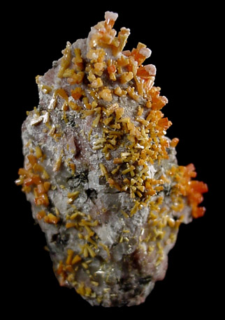 Vanadinite from Thunderbird Mine, Pinal County, Arizona