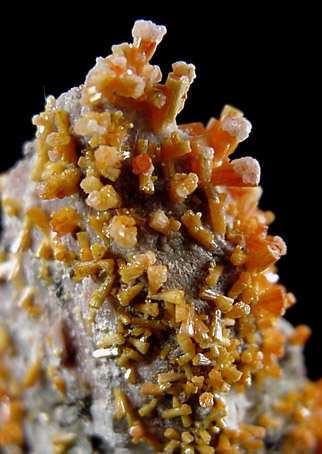 Vanadinite from Thunderbird Mine, Pinal County, Arizona