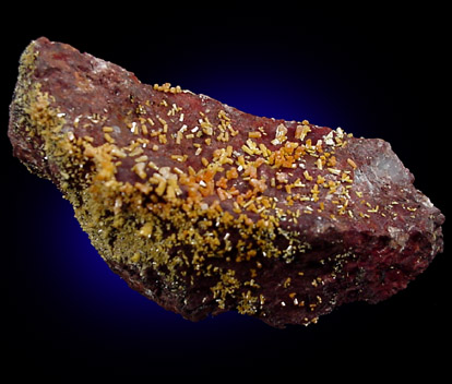 Vanadinite from Thunderbird Mine, Pinal County, Arizona