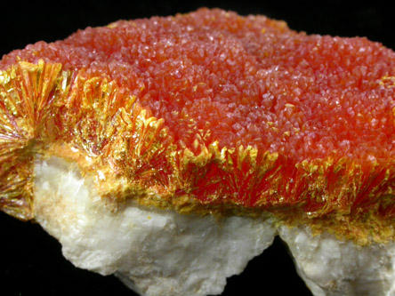 Orpiment from El'brusskiy Mine, 35 km NE of Mount Elbrus, Kabardino-Balkarian Republic, Russia