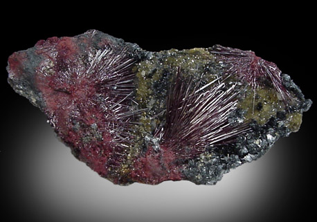 Kermesite from Pezinok Antimony Mine, Male Karpaty Mountains, Slovak Republic (Slovakia)