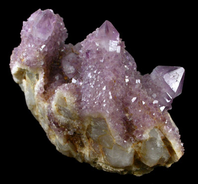 Quartz var. Amethyst from Boekenhouthoek area, Mpumalanga Province, South Africa