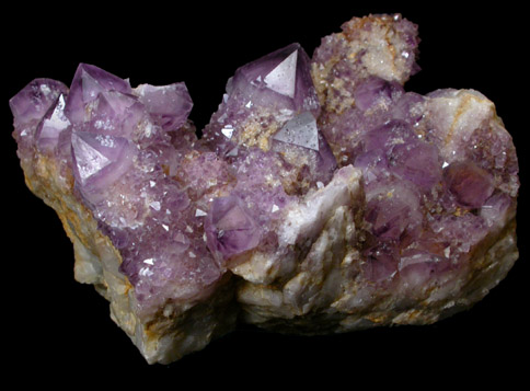 Quartz var. Amethyst from Boekenhouthoek area, Mpumalanga Province, South Africa