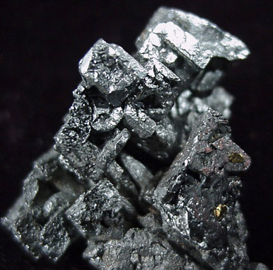 Acanthite from La Sirena Mine, Level 590, Guanajuato, Mexico