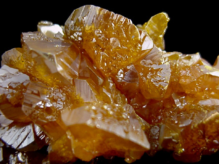 Orpiment from Twin Creeks Mine, Humboldt County, Nevada