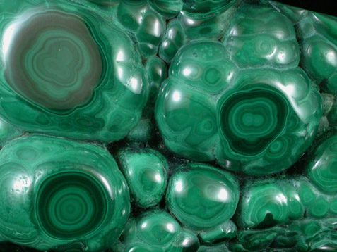 Malachite from Lubumbashi, Katanga Copperbelt, Haut-Katanga Province, Democratic Republic of the Congo