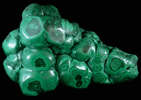 Malachite from Lubumbashi, Katanga Copperbelt, Haut-Katanga Province, Democratic Republic of the Congo