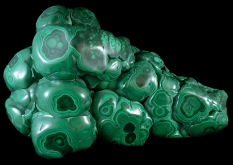 Malachite from Lubumbashi, Katanga Copperbelt, Haut-Katanga Province, Democratic Republic of the Congo