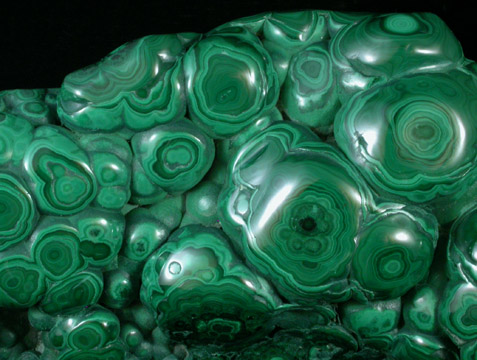 Malachite from Lubumbashi, Katanga Copperbelt, Haut-Katanga Province, Democratic Republic of the Congo