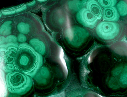 Malachite from Lubumbashi, Katanga Copperbelt, Haut-Katanga Province, Democratic Republic of the Congo