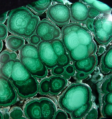 Malachite from Lubumbashi, Katanga Copperbelt, Haut-Katanga Province, Democratic Republic of the Congo