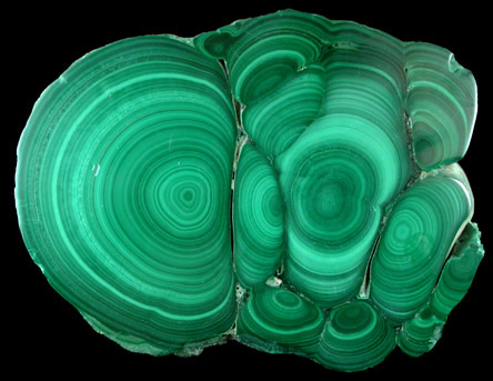 Malachite from Lubumbashi, Katanga Copperbelt, Haut-Katanga Province, Democratic Republic of the Congo