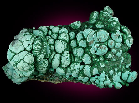 Malachite from L'Etoile du Congo Mine, Lubumbashi, Katanga Copperbelt, Haut-Katanga Province, Democratic Republic of the Congo