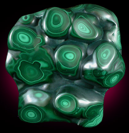 Malachite from Lubumbashi, Katanga Copperbelt, Haut-Katanga Province, Democratic Republic of the Congo