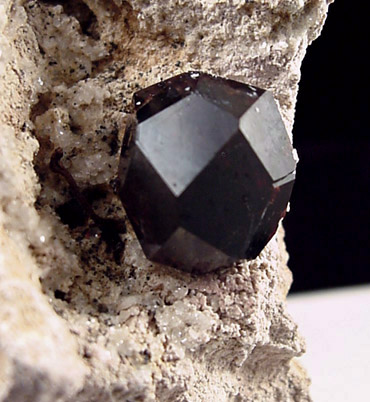 Almandine Garnet from Garnet Hill, 7.5 km WNW of Ely, White Pine County, Nevada