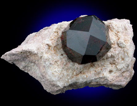 Almandine Garnet from Garnet Hill, 7.5 km WNW of Ely, White Pine County, Nevada