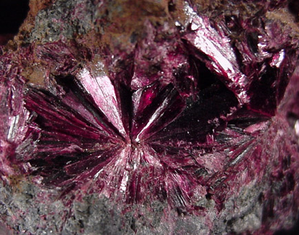 Erythrite from Arhbar Mine, Bou-Azzer, Morocco