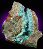 Dioptase and Plancheite from Omaue, Kaokoveld, Namibia