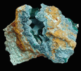 Dioptase and Plancheite from Omaue, Kaokoveld, Namibia