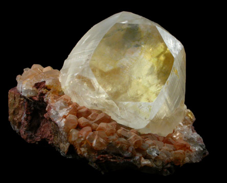 Calcite (twinned crystals) from Daye, Huangshi, Hubei, China