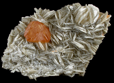 Scheelite in Muscovite from Ping-Wu, Sichuan Province, China
