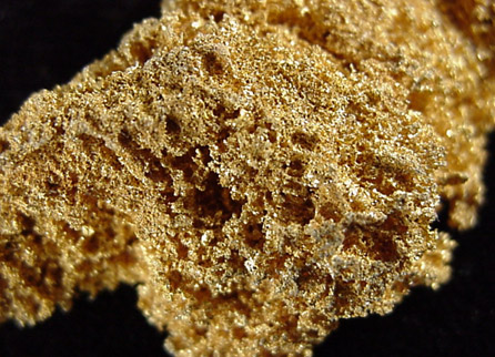 Gold from Mystic Mine, north of Sun City, Maricopa County, Arizona