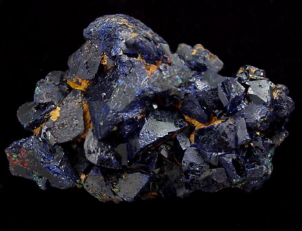 Azurite from Copper Queen Mine, Bisbee, Warren District, Cochise County, Arizona