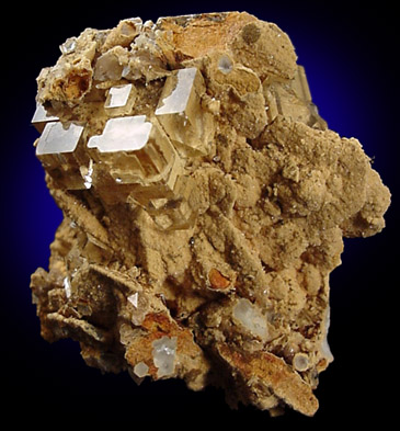 Fluorite with Siderite from Nikolaevskiy Mine, Dalnegorsk, 268 meter Level, Primorskiy Kray, Russia