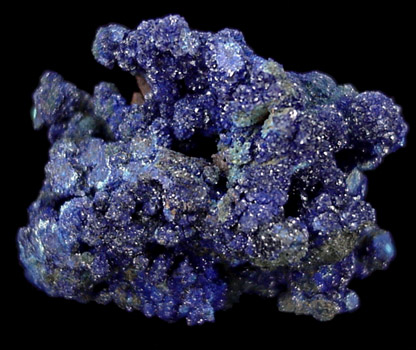 Azurite from Copper Queen Mine, Bisbee, Warren District, Cochise County, Arizona