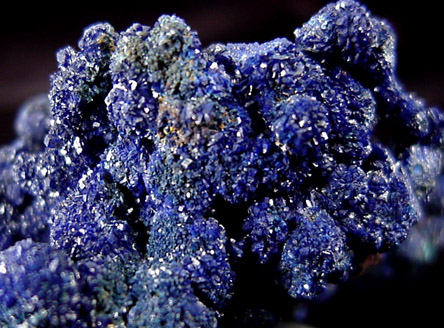 Azurite from Copper Queen Mine, Bisbee, Warren District, Cochise County, Arizona