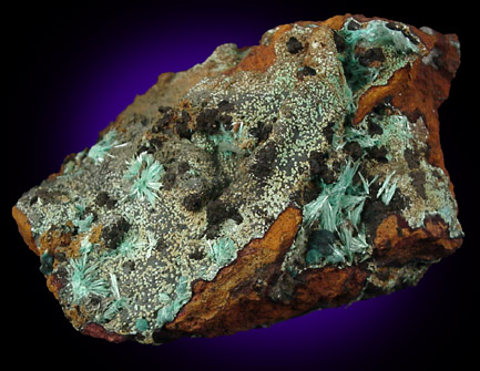 Aurichalcite from Mine Ojuela, Mapimi, Durango, Mexico