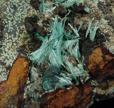 Aurichalcite from Mine Ojuela, Mapimi, Durango, Mexico