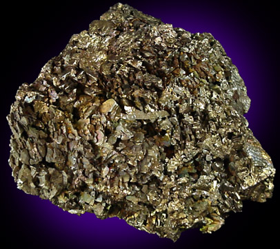 Chalcopyrite (rare sulfide mineral for this locality) from Tsumeb Mine, Otavi-Bergland District, Oshikoto, Namibia