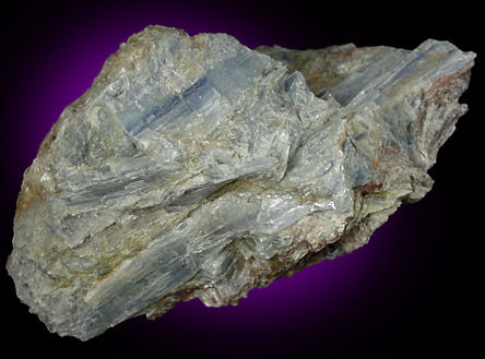 Kyanite and Quartz from Judd's Bridge, Litchfield County, Connecticut