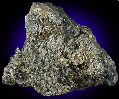 Boulangerite, Quartz, Pyrite from Noche Buena Mine, Mazapil, Zacatecas, Mexico