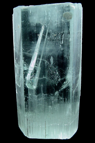 Beryl var. Aquamarine from 90 km ENE of Kabul, Laghman Province, Afghanistan